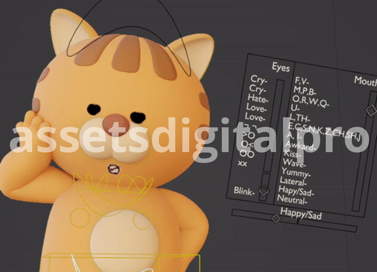  Face Rigs in Blender