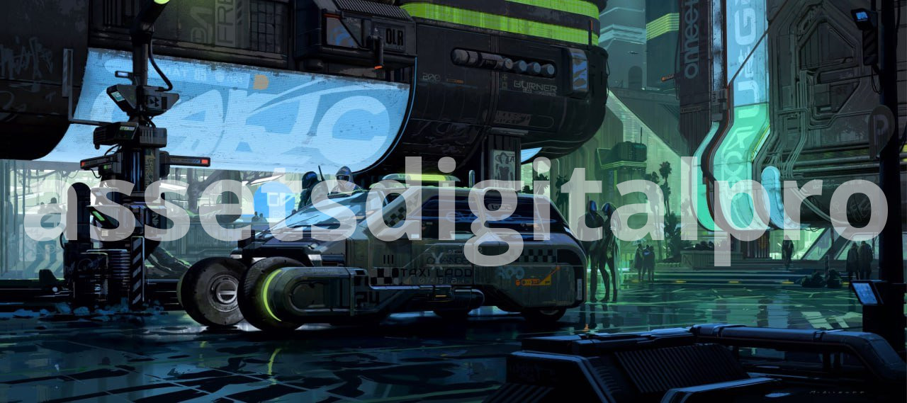affordable cyberpunk assets